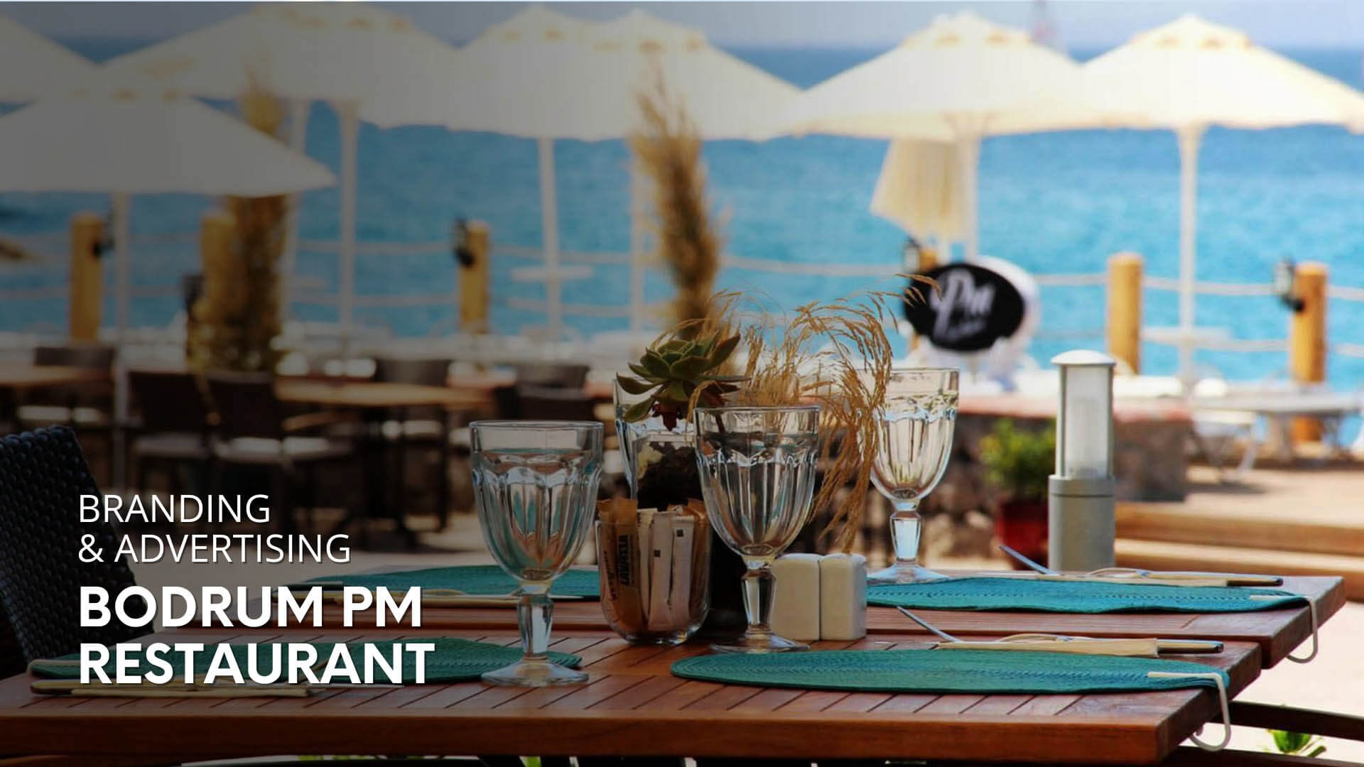 pm bodrum hotel restaurant cover